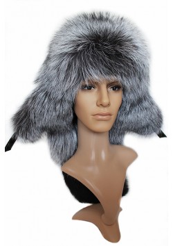 Малахай Чернобурка с ушами