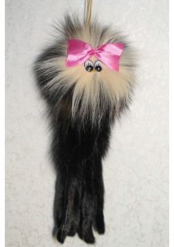 Меховая игрушка "Осьминожка"