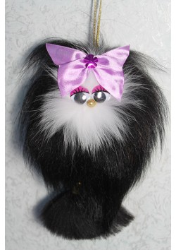 Меховой оберег "Домовенок"