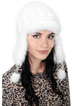 Вязаная норка "Алмея"