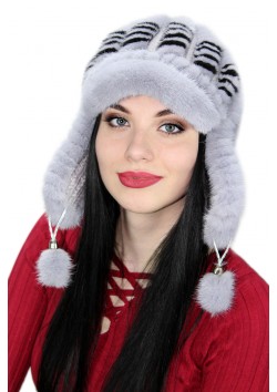 Вязаная норка "Делемия" Вязаная норка "Делемия"