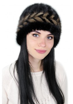 Вязаная норка "Делвика"