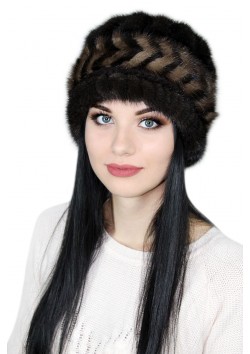 Вязаная норка "Элвена"