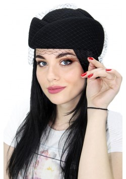 Шляпка-таблетка "Гелла"