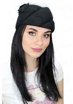 Шляпка-таблетка "Клетти"