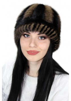 Вязаная норка "Леонтия"