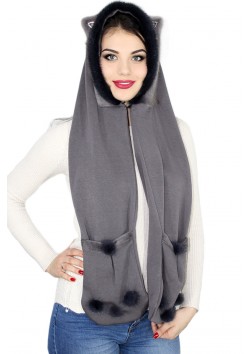 Зверошапка "Лисичка"