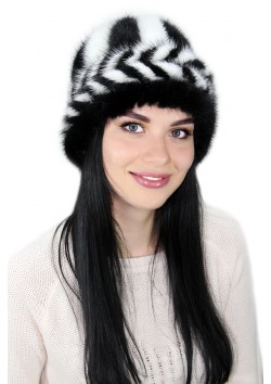 Вязаная норка "Ливадия"