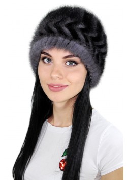 Вязаная норка "Ливета"