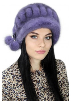 Норковая кепка "Луана"