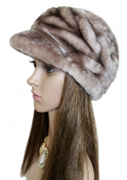 Меховая кепка "Нисса"