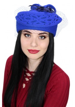 Шляпка-таблетка "Пейсли"