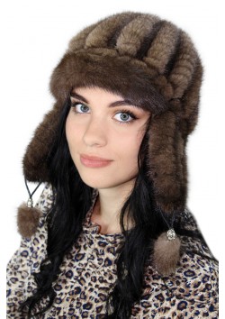 Вязаная норка "Ребекка"