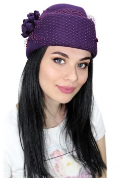 Шляпка-таблетка "Рояли"