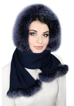 Капор "Снежная королева"