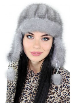 Вязаная норка "Виоланта"