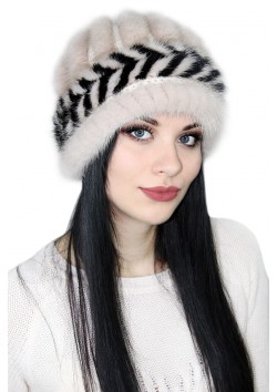 Вязаная норка "Ювена"