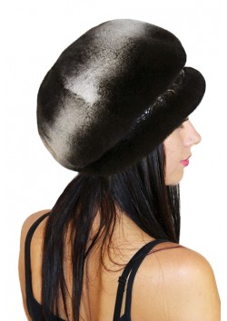 Меховой берет "Аксинья"