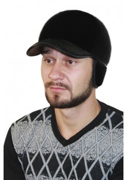 Меховая кепка "Алексей"