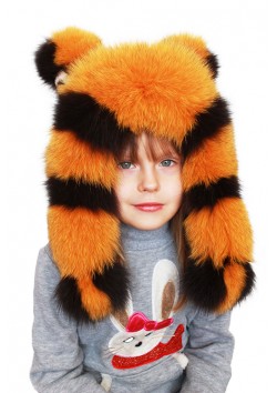 Детская шапка "Белочка"