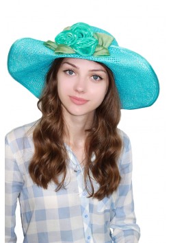 Шляпа "Бирюза"