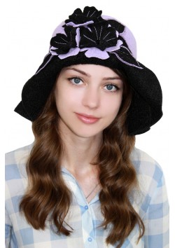 Шляпа "Букет сирени"