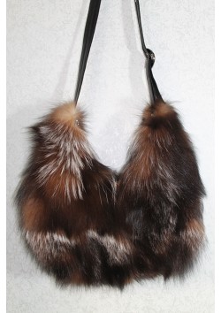 Меховая сумка
