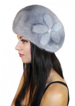 Норковый берет "Джоли"