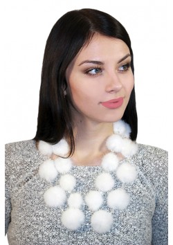 Меховое ожерелье "Элизабет"