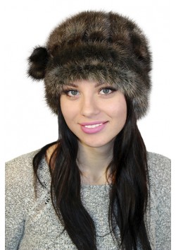 Вязаная норка "Ёлочка"