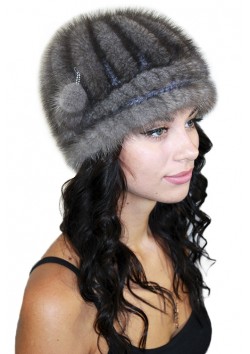 Вязаная норка "Есения"