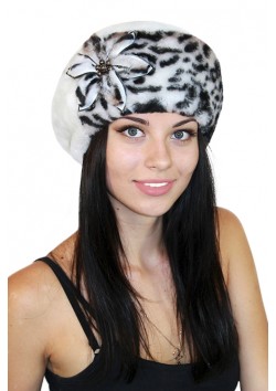 Мутоновый берет "Фиби"