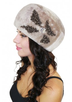 Мутоновый берет "Френсис"