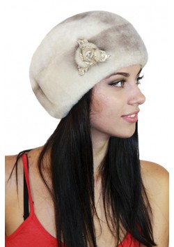 Меховой берет "Имелда"