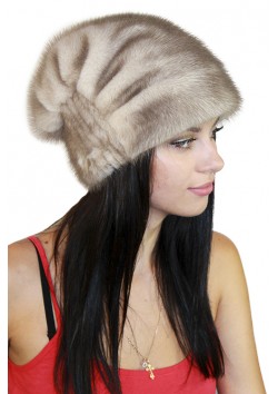 Меховая шапка "Кокетка"