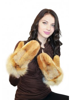 Варежки "Лисица"