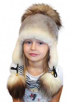 Шапка Пушистик "Лисичка"