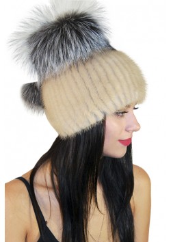 Меховая шапка Лыжница