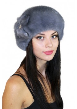 Меховой берет "Ляйсан"