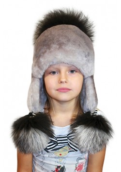 Шапка Пушистик "Медвежонок"