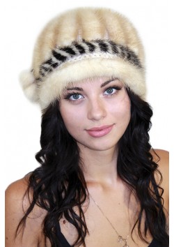 Вязаная норка "Муза"