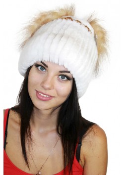 Меховая шапка "Невеста"