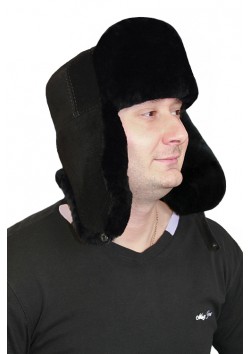 Шапка- ушанка "Леонард"