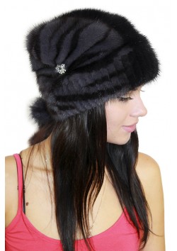 Норковая шапка "Памела"