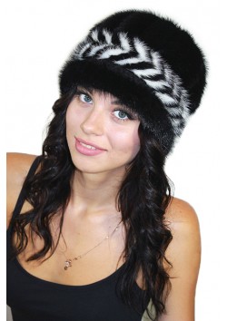 Вязаная норка "Полина"