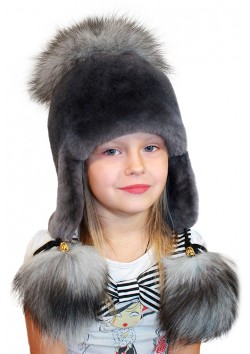 Шапка Пушистик "Дождик"