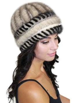 Вязаная норка "Разия"