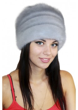 Шапка "Ромашка" иней