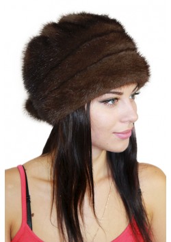 Шапка "Ромашка" орех