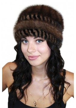 Вязаная норка "Садрия"